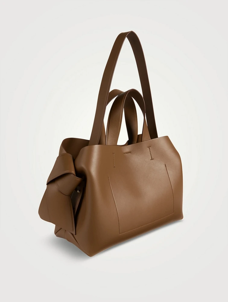 Midi Musubi Leather Tote Bag