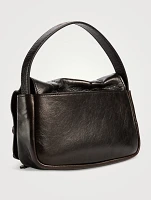 Micro Leather Shoulder Bag