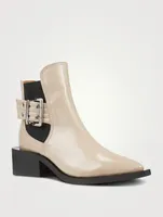 Buckled Ankle Boots