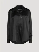 Silk Double Layered Shirt