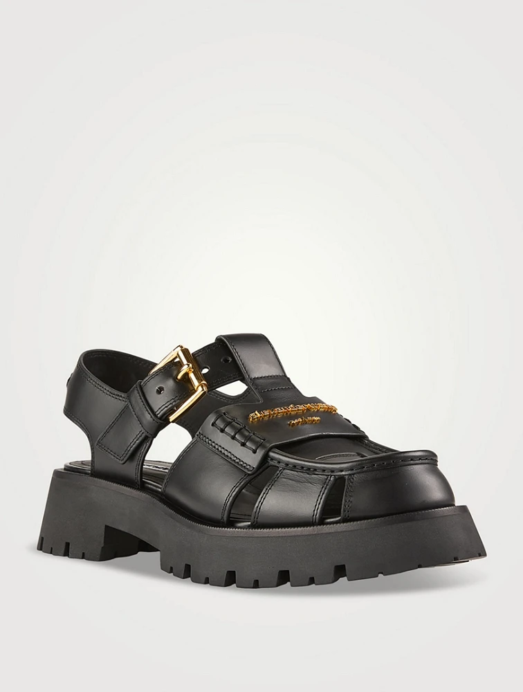 Carter Leather Fisherman Sandals