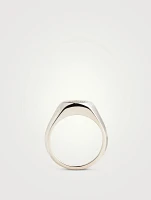 Trademark Silver Signet Ring