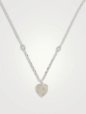Gucci Heart Silver Necklace