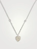 Gucci Heart Silver Necklace