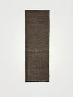 Double Weave Cashmere Scarf