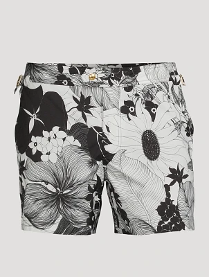 Swim Shorts Floral Print