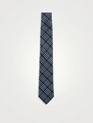 Silk Houndstooth Tie