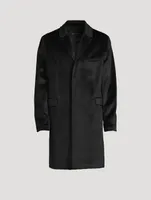 Technical Suri Alpaca Overcoat
