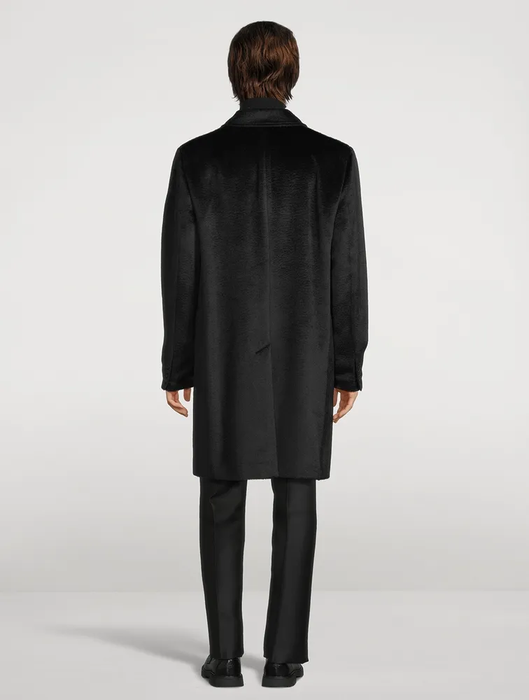 Technical Suri Alpaca Overcoat