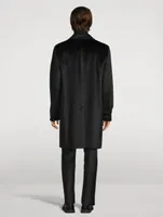 Technical Suri Alpaca Overcoat