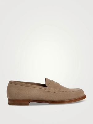 Audley Suede Penny Loafers