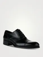 Smooth Leather Brogue Shoes