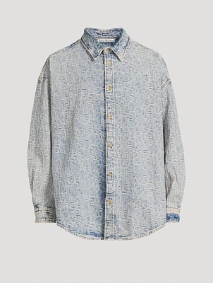 Denim Logo Shirt