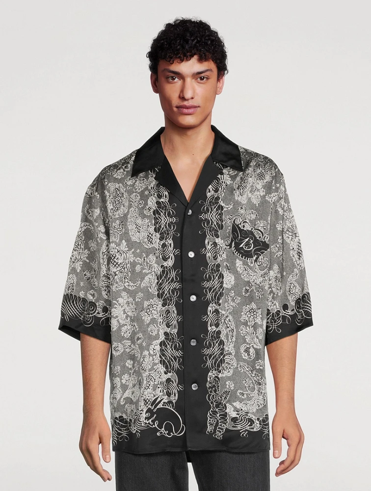 Printed Short-Sleeve Shirt