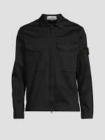 Stretch Cotton Overshirt