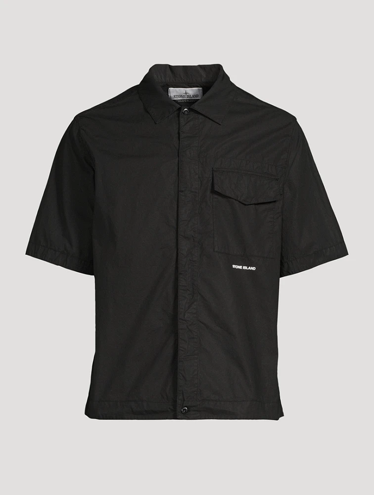 Cotton Short-Sleeve Shirt