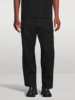 Stretch Cotton-Blend Pants