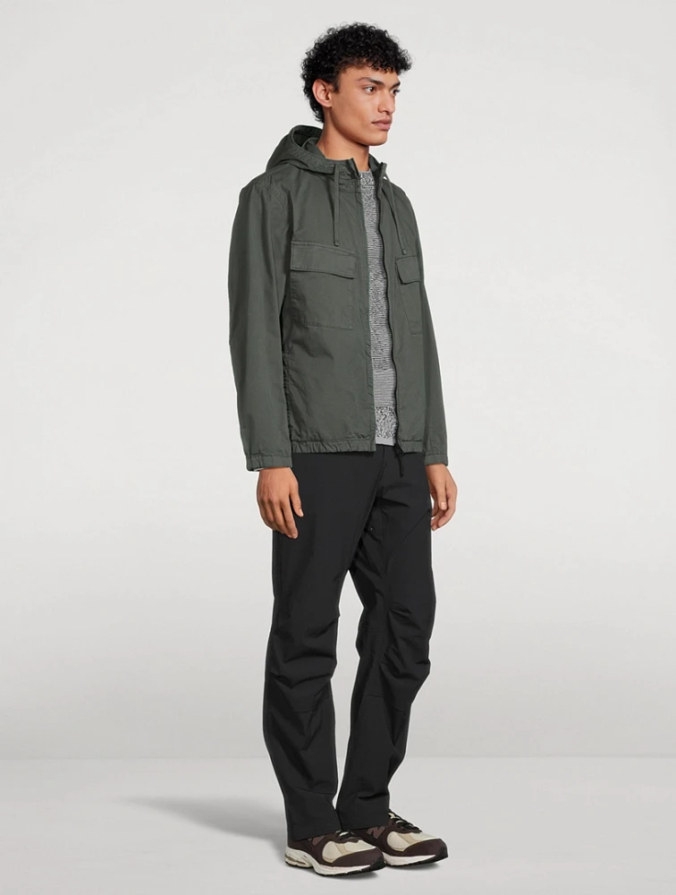 Supima Cotton Twill Stretch-TC Jacket