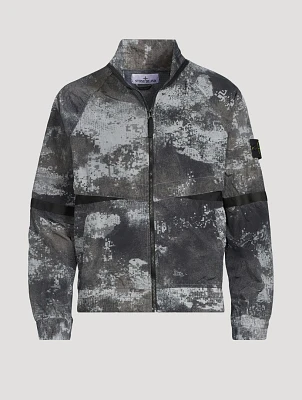 Nylon Jacket Camo Print