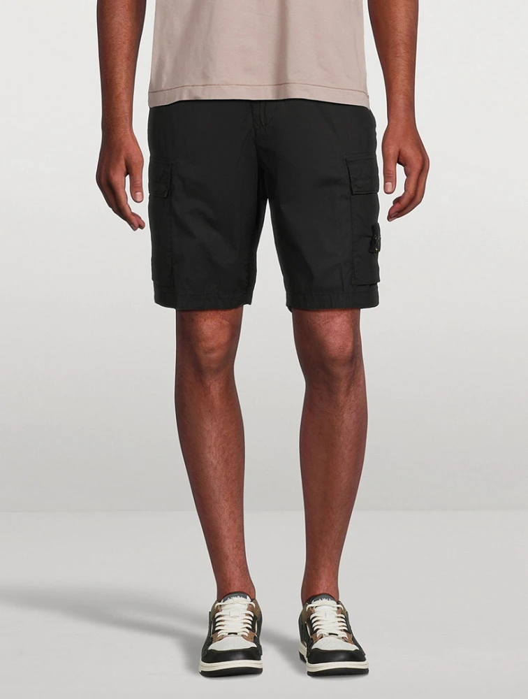 Stretch Cotton Shorts