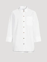 Oversized Poplin Shirt