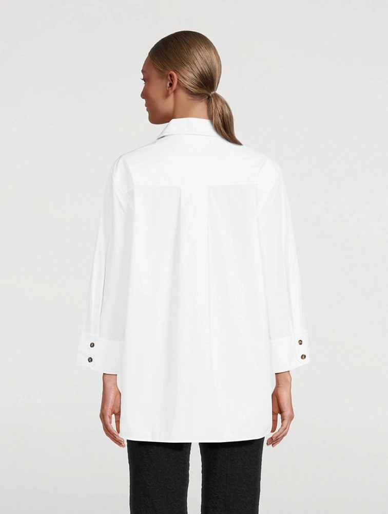 Oversized Poplin Shirt