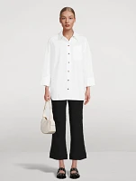 Oversized Poplin Shirt