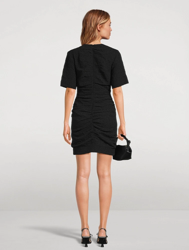 Ruched Mini Dress