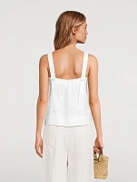 Messina Organic Linen Cami