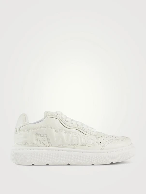 Puff Pebble Leather Sneakers