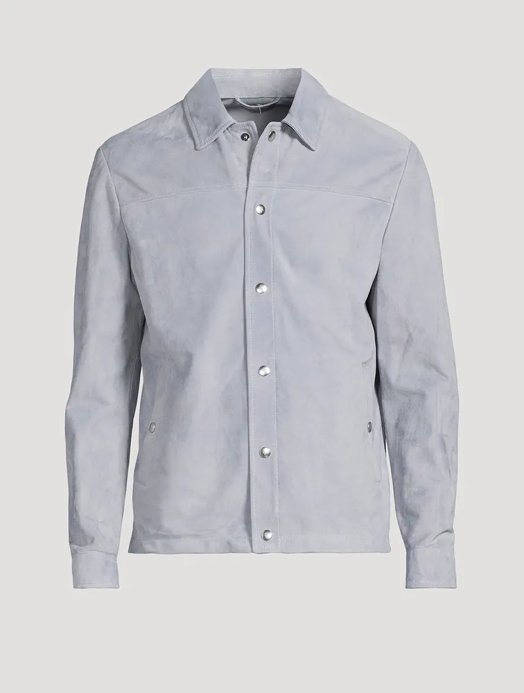 Suede Overshirt