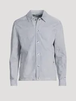 Suede Overshirt