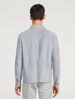 Suede Overshirt