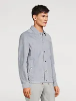 Suede Overshirt