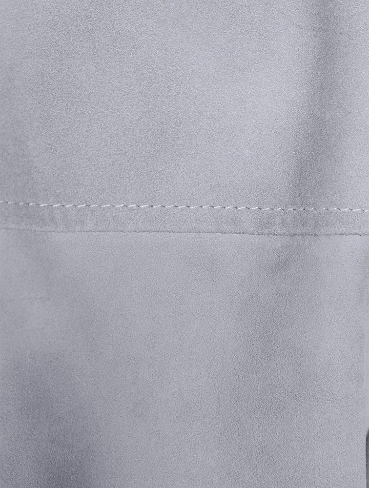 Suede Overshirt