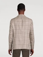 Wool Silk And Linen Jacket