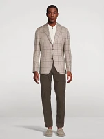 Wool Silk And Linen Jacket