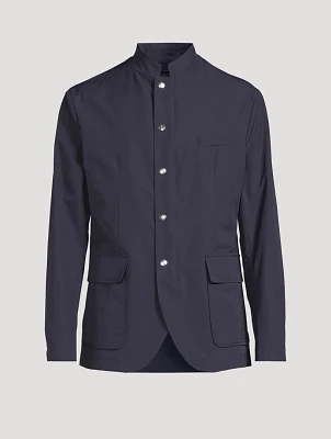 Wool-Blend Sport Coat