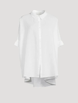 Lula Cotton And Linen Shirt