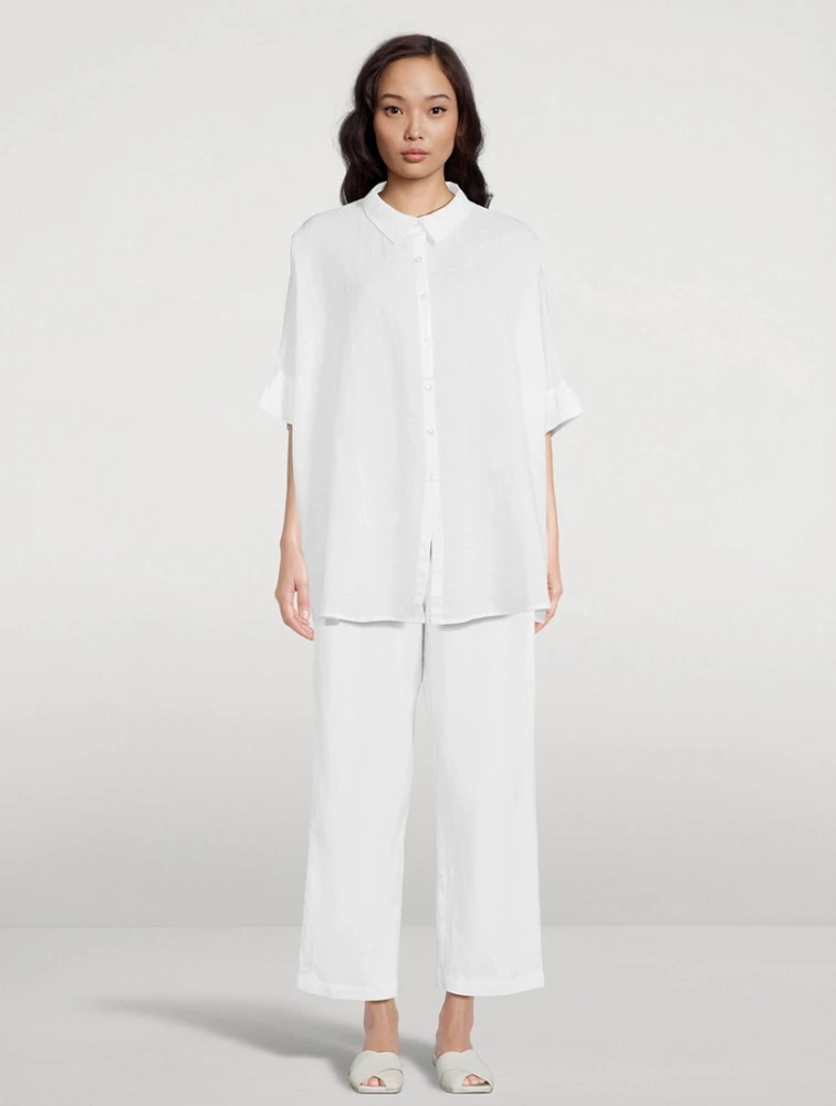 Lula Cotton And Linen Shirt