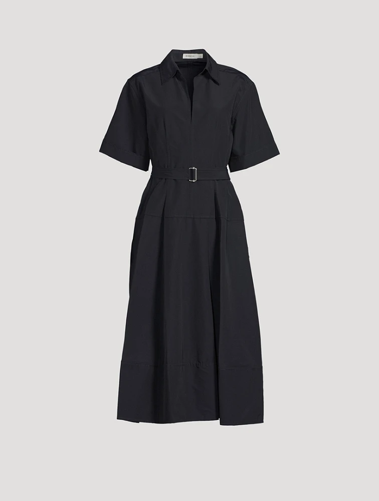 Deanna Belted Shirt Dress