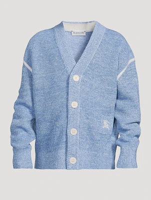 Linen And Cotton Cardigan