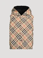 Reversible Hooded Vest