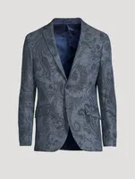 Cotton Jacket Paisley Print