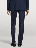 Wool Jacquard Pants