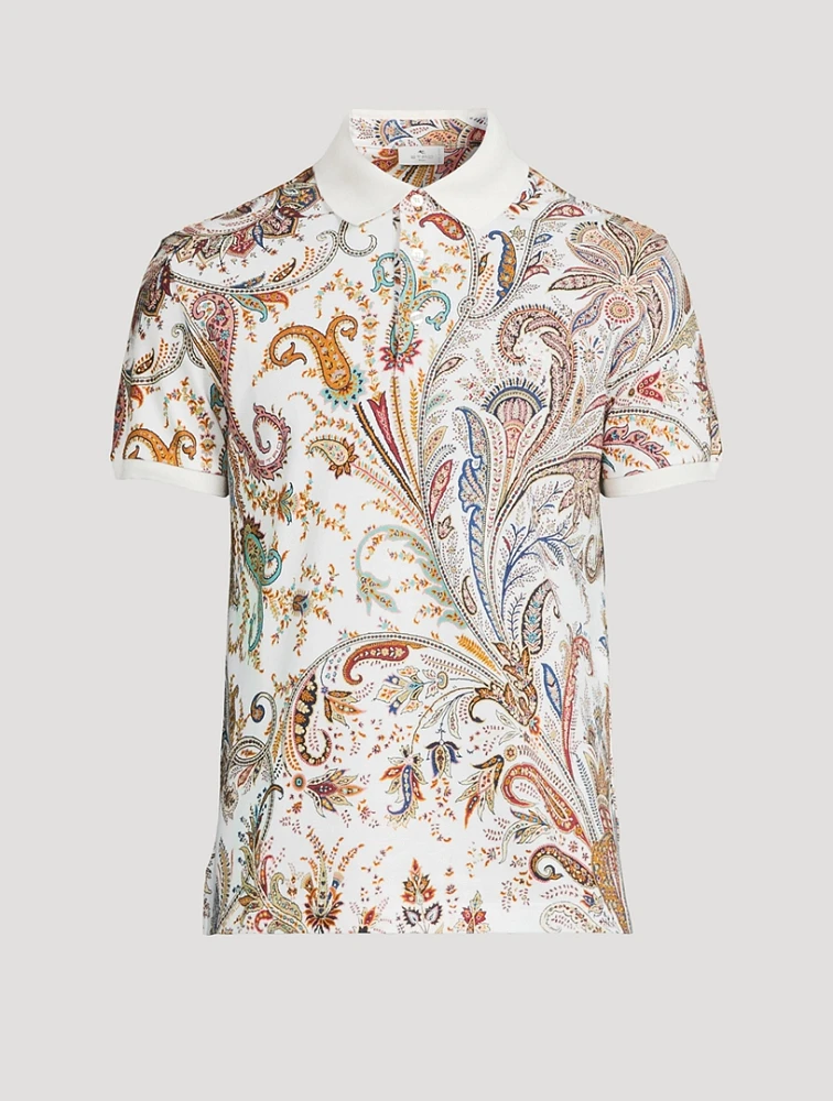 Paisley Polo Shirt