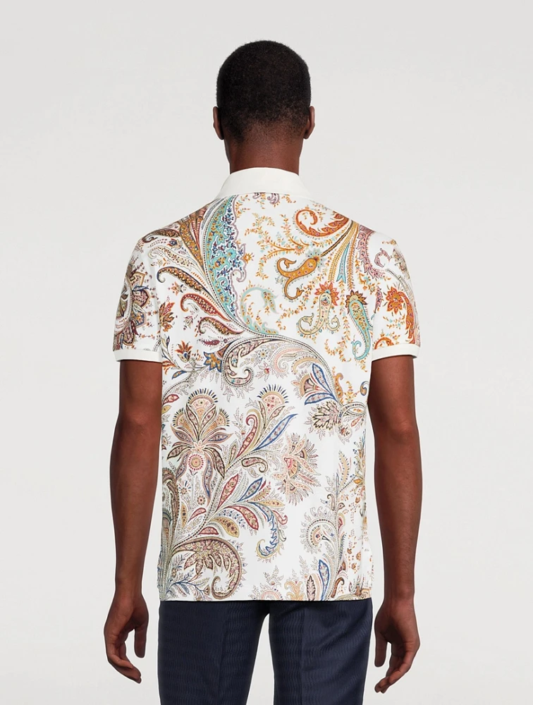 Paisley Polo Shirt