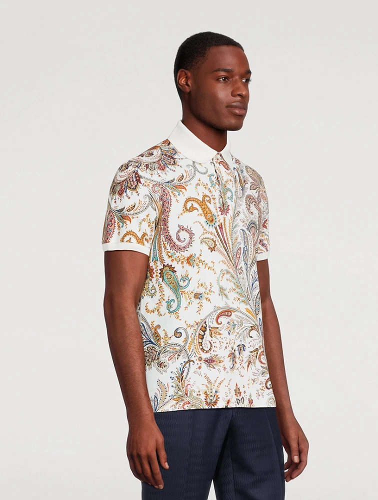 Paisley Polo Shirt