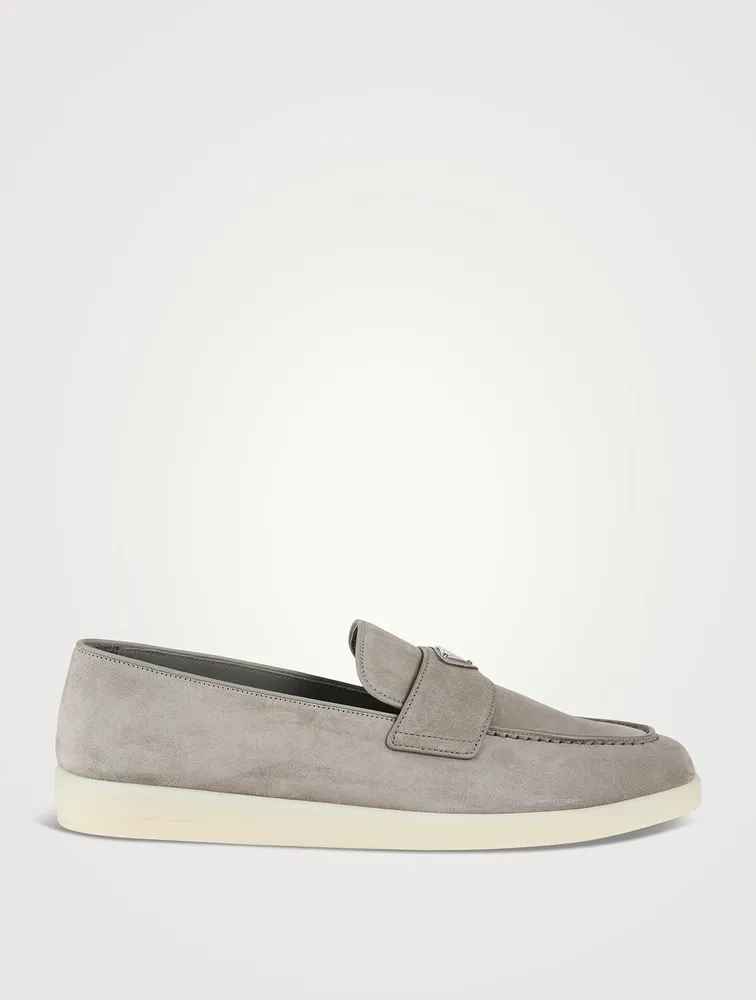 Suede Loafers