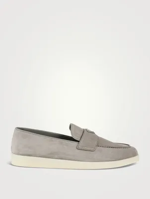 Suede Loafers